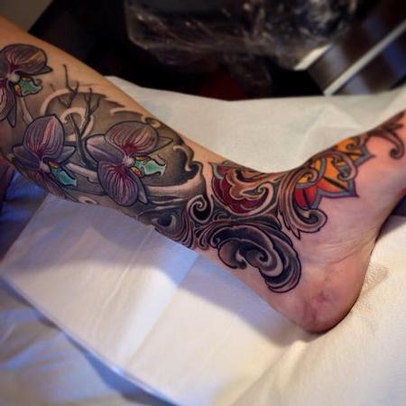 Tattoos - Foot coverup/rework  - 101662