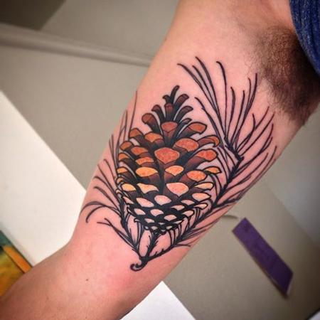Tattoos - Pine cone - 101658