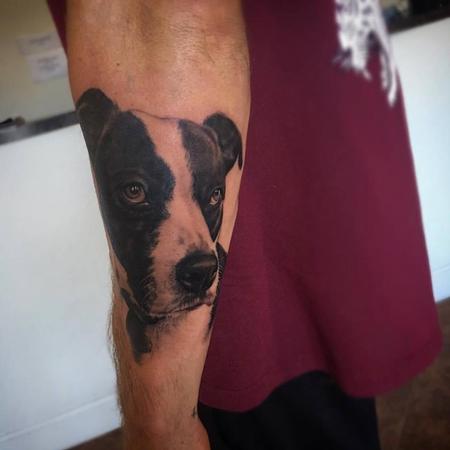 Tattoos - Dog portrait  - 111440