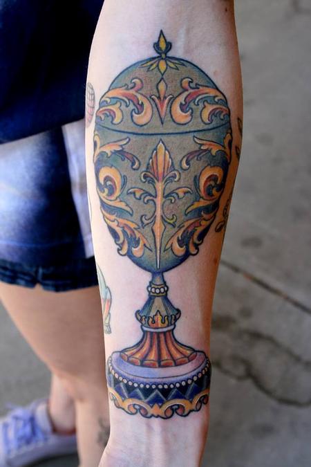 Tattoos - Faberge Egg - 79446