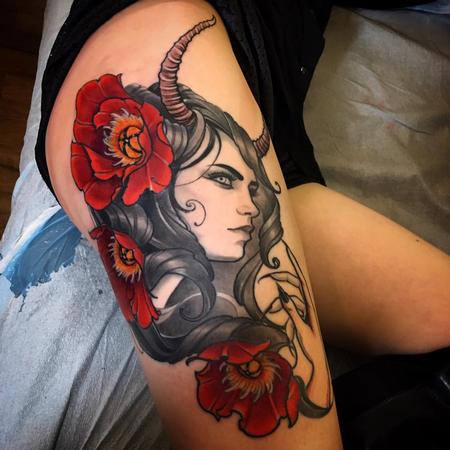 Tattoos - Nyx/Nott Godess on Marni from New York - 112309