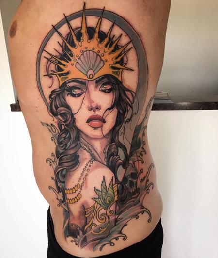 Tattoos - Sea Goddess/siren - 119157