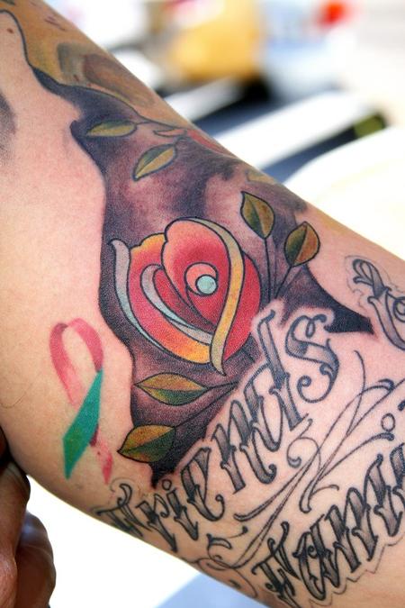 Tattoos - rose filler - 78406