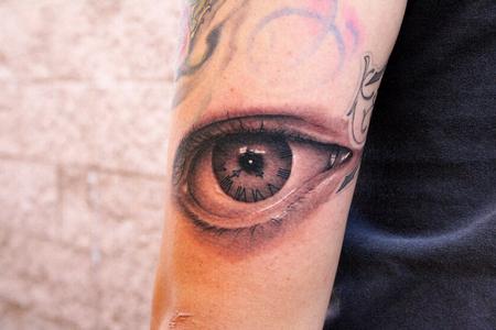 Tattoos - Clock eye - 75864