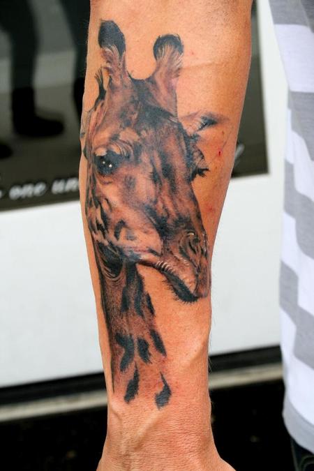Jeff Norton - Giraffe portrait 