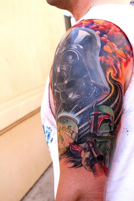 Tattoos - Star Wars sleeve cover up - 76259