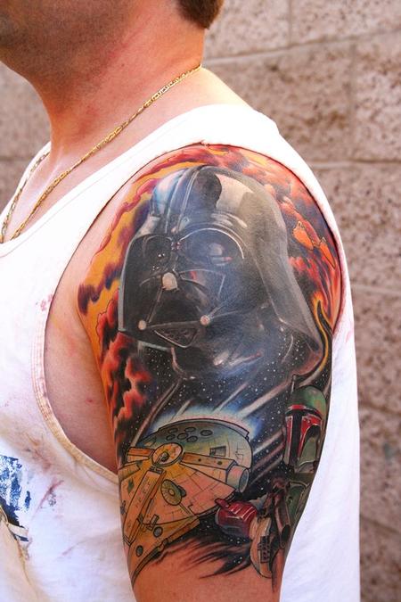 Tattoos - Star Wars sleeve cover up - 76258