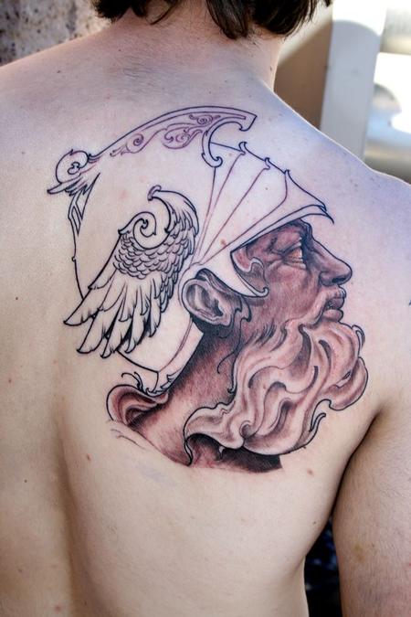 Tattoos - Roman god - 78403