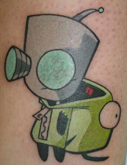Tattoos - Grr from Invader Zim - 74897