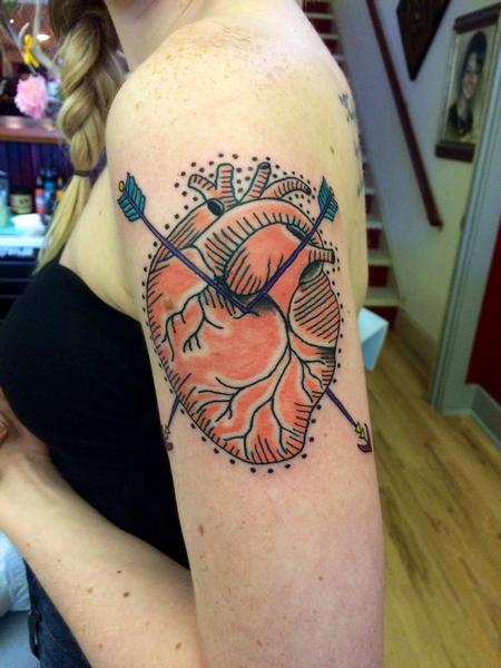 Tattoos - Anatomical heart - 98451