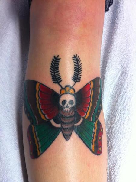 Tattoos - death head moth - 88752