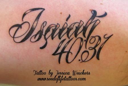 Jessica Weichers - Lettering
