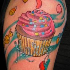 Tattoos - Cupcake daughter piece - 90000