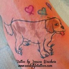 Tattoos - King Charles Cavelier Whim - 94117