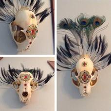 Tattoos - Lynx Skull - 89807