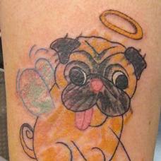 Tattoos - Angel Pug Whim - 94120