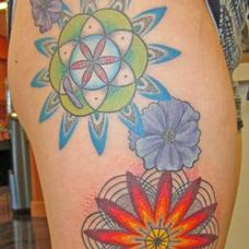 Tattoos - Sacred Geometry Mandalas - 90070
