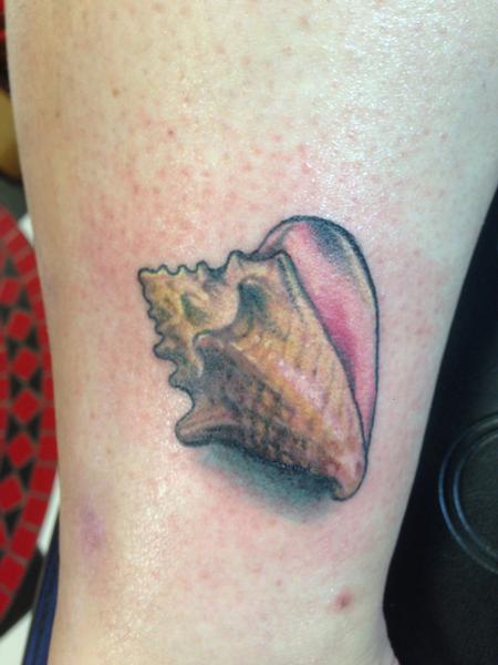 Tattoos - tiny shell - 89239
