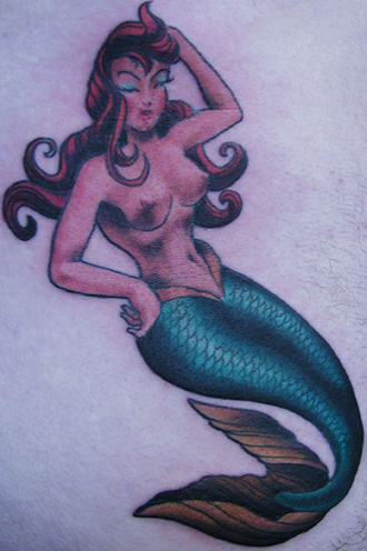 Looking for unique Jon Sweet Tattoos?  andy's mermaid