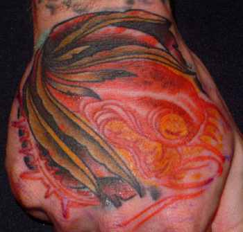 Looking for unique Jon Sweet Tattoos?  sleepy hollow bobby's hand