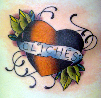 Looking for unique Jon Sweet Tattoos?  brent's cliche heart