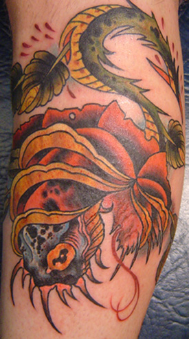 Looking for unique Jon Sweet Tattoos?  colby's leg