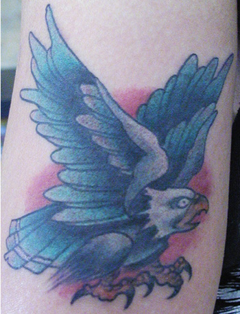 Tattoos - Ethnic American tattoos - eagle