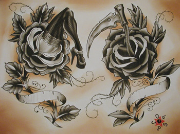 rose tattoo flash tattoo collections rose tattoo flash tattoo collections