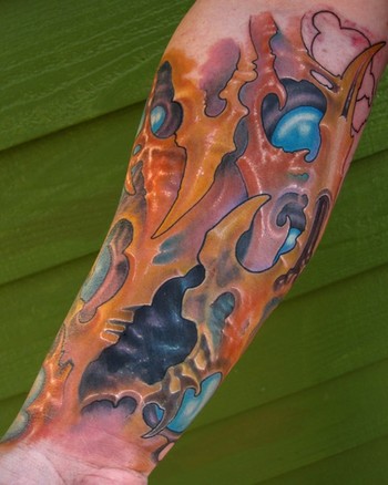 Comments color bioorganic forearm tattoo sleeve