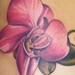Tattoos - Orchid Flower Tattoo - 44069