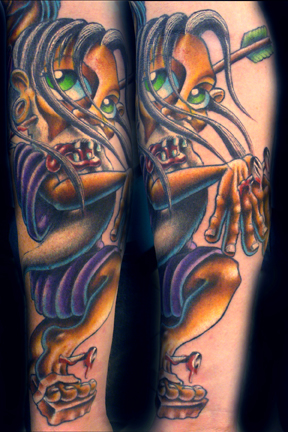 cartoon devil tattoos. cartoon devil tattoos.