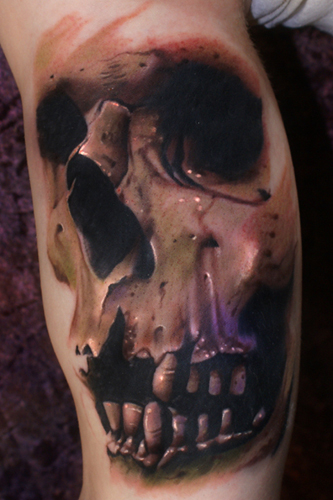 Looking for unique Joshua Carlton Tattoos?  Skull