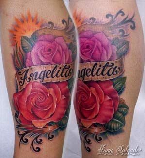 Picture Flower Tattoos on Paradise Tattoo Gathering   Tattoos   Flower Rose   Roses Tattoo