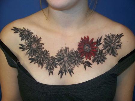 Darc Clements - Flower Tattoo