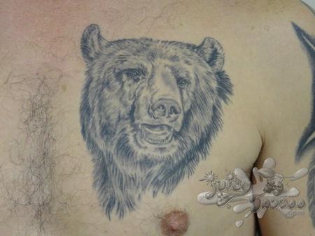 Tattoos - Bear Chest Piece - 102298