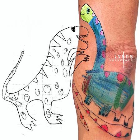 Ivana Tattoo Art - Dinosaur 