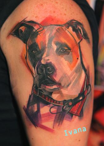Tattoos - Dog Portrait - 73909