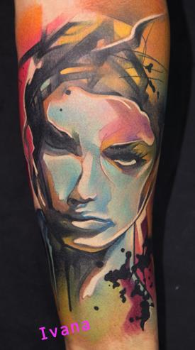 Ivana Tattoo Art - Portrait of Woman