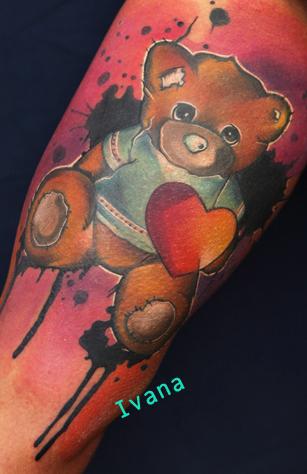 Ivana Tattoo Art - Teddy Bear