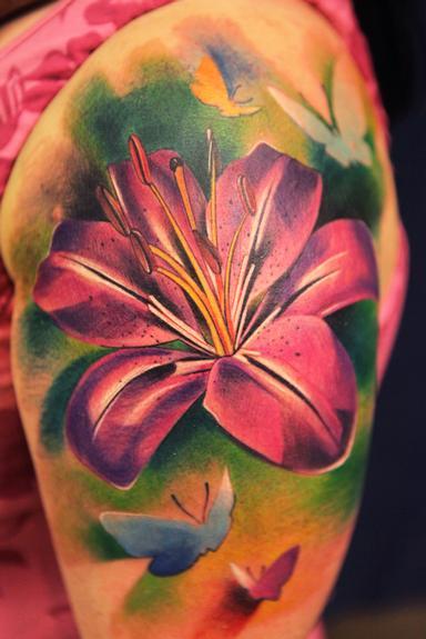 Tiger Lily Tattoo