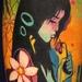 Tattoos - Girl with Flower - 72871