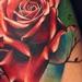 Rose color tattoo Tattoo Thumbnail