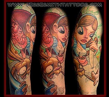 Tattoos - Alice and Wonderland (Tea Party) - 31382