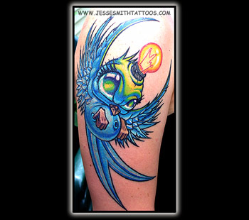 Tattoos - Cassie's Stoopid Bird! - 9105