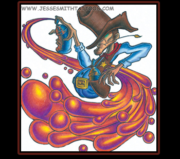 Tattoos - Graff Cowboy - 31468