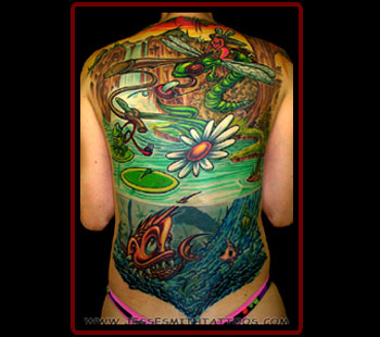Tattoos - Hungry Fish - 17110