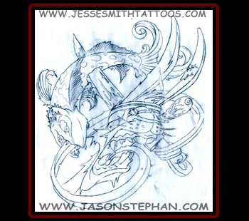 Tattoos - Jason Stephan Collabo (Step 4) - 17127