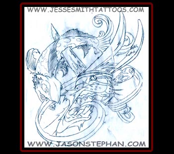 Tattoos - Jason Stephan Collabo (Step 4) - 17127
