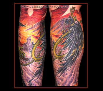 Tattoos - Crow (Detail) - 21221