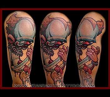 Tattoos - Killer Clown - 31453